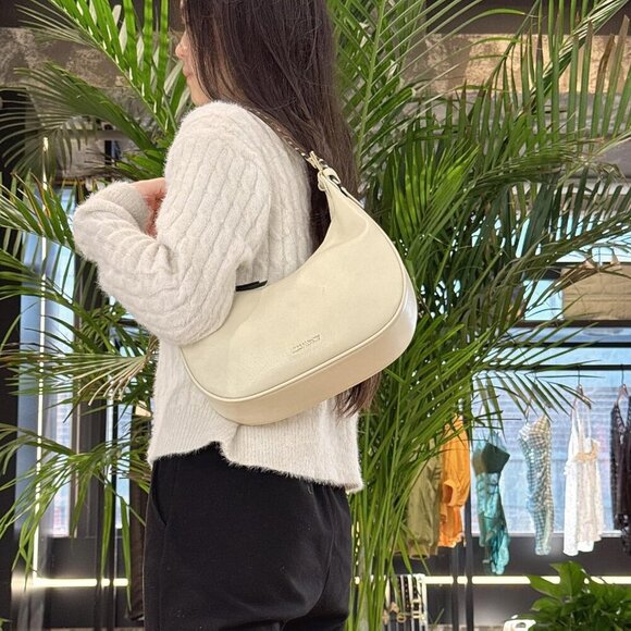 HANDBAG Hobo bag LUGGAGE BAGS & CASES,GENUINE LEATHER SHOULDER HANDBAG,LEISURE B - Picture 3 of 9